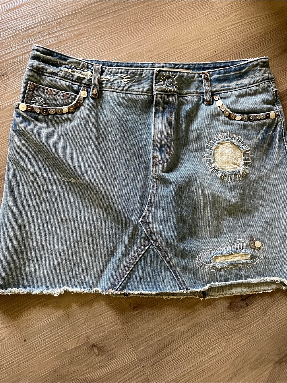 Womens Gap denim skirts